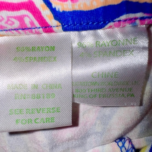 Lilly Pulitzer Ersi Can't Resist Skirt. Worn once. Size Large EUC - Picture 11 of 12